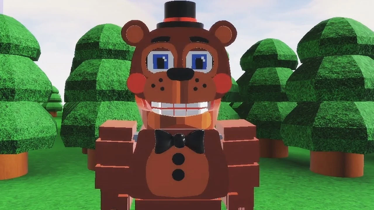 Playing as the FNAF World Animatronics Exploring the Forest! | Roblox FNAF World Multiplayer
